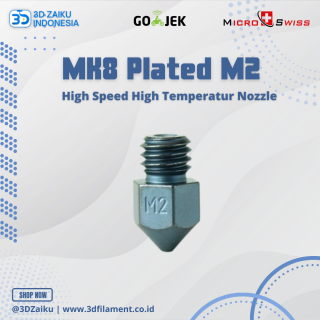 Micro Swiss MK8 Plated M2 Steel High Speed High Temperatur Nozzle